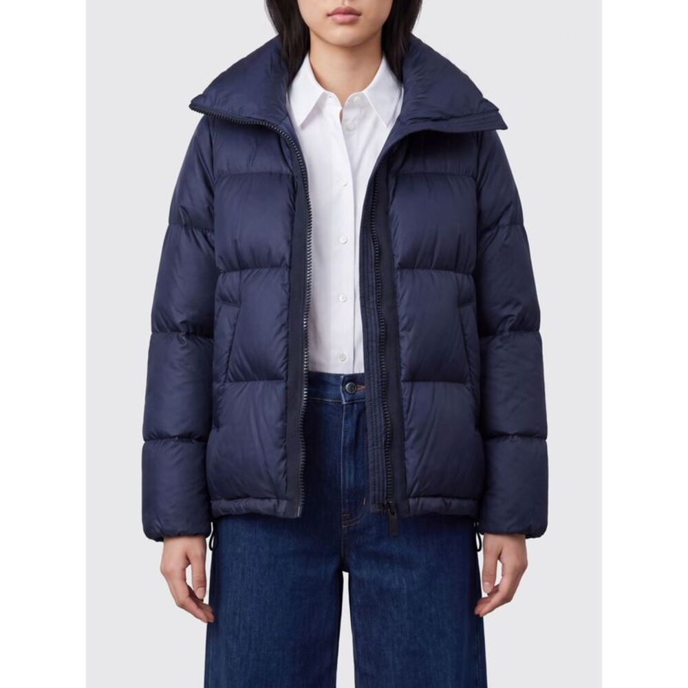 Sacai Women Sacai Short Waterproof Technical Nylon Down Jacket With High Neck